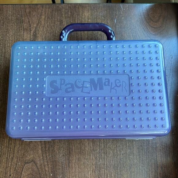 Spacemaker | Office | Spacemaker Handle Pencil Box Art Craft Case Large ...